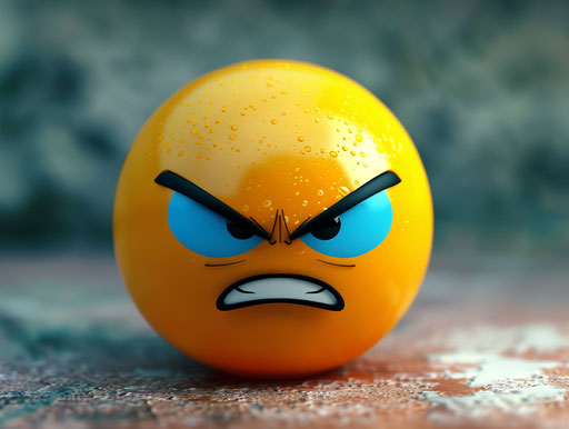 Angry face emoticator, wrath png clipart, ambiguous forms style, light blue and gold, flickr, cranberrycore, suburban ennui capturer, jessie arms botke, group f/64 4:3