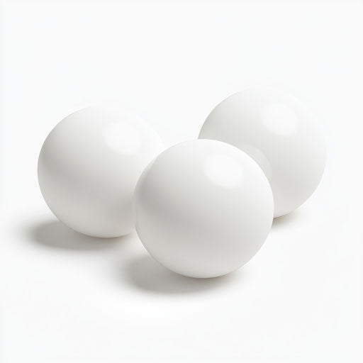 High-resolution photo-realistic clipart of Ping Pong Balls