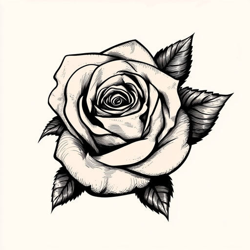 Amber Rose Face Tattoo Sketch