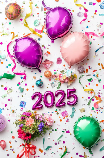 Bright New Image Happy New Year NYE Graphics Collection