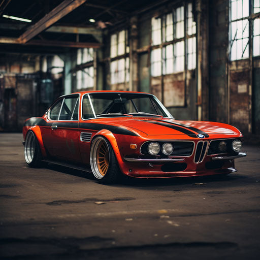 Custom classic BMW car