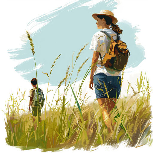 Field day clipart in photorealistic style with white background