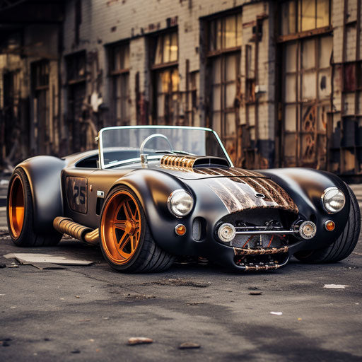 Sleek and speedy racing car