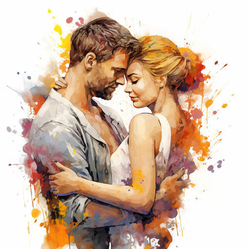 Abstract art of clipart on white background