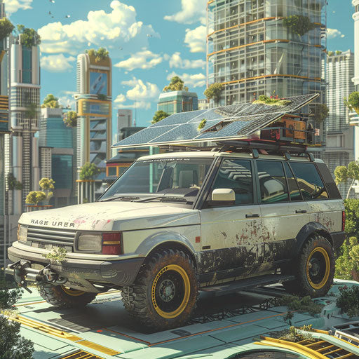 Eco-friendly 1995 Range Rover conversion with electric drivetrain