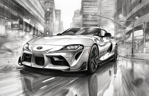 Free coloring pages for kids, street style realism