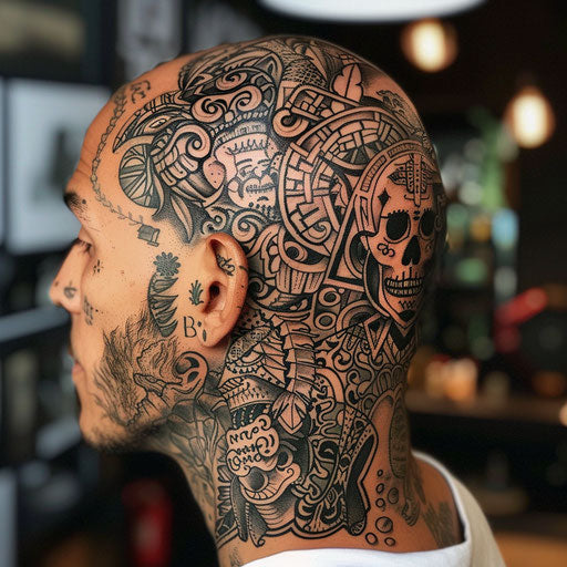 Versatile Head Tattoos Tattoo Sketches