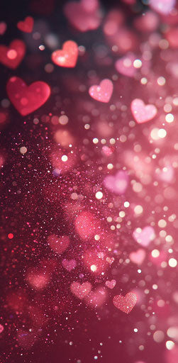 Enchanting lights on Valentine's Day