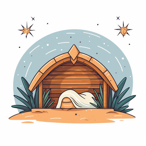 Minimalist style clipart of eating, on white background