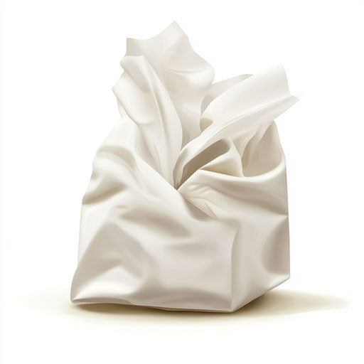 Realistic illustration of a tissue paper