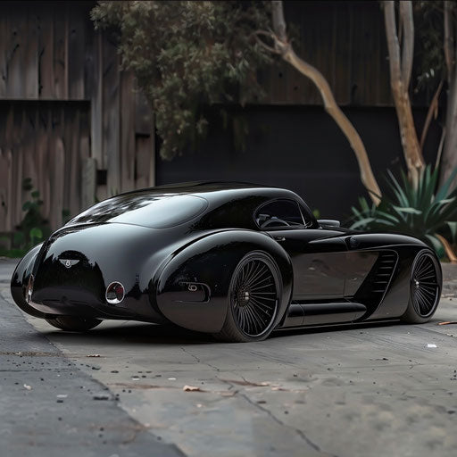 1954 Bentley R Type Continental with futuristic finish
