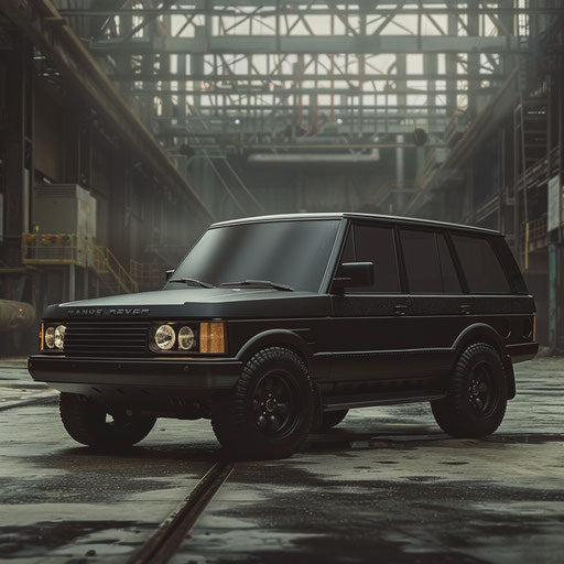 Sneaky 1994 vehicle navigating through secret base