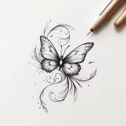 Butterfly Tattoos For Women Tattoo Flash Pack