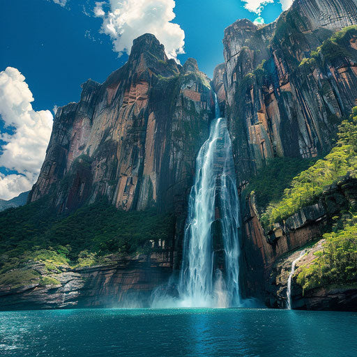 Angel Falls Picturesque Scenery Images