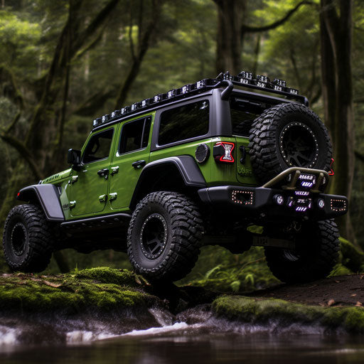 Jeep Wrangler larger exhausts