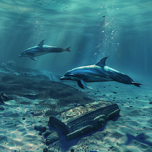 Mysterious underwater discovery by dolphins