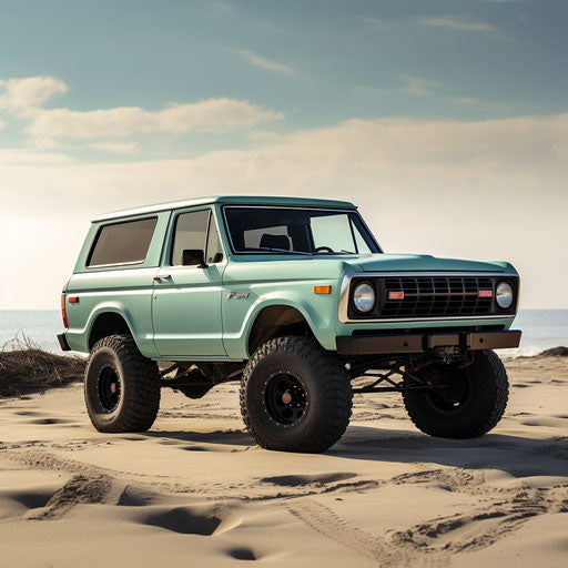 Classic Seafoam Green Bronco Sport