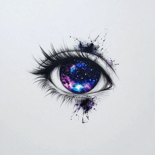 Vibrant Eye Tattoo On Arm Tattoo Design Pack