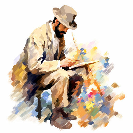 Learning in Impressionistic Art style