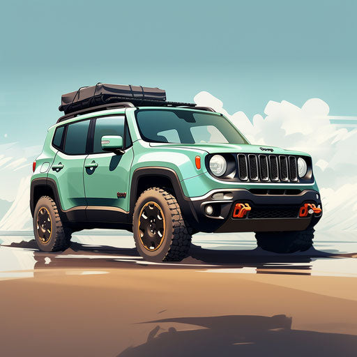 Jeep Renegade Classic Seafoam Green