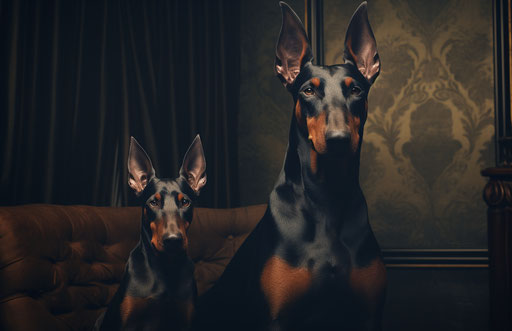 Doberman dogs how to get the desired family dog