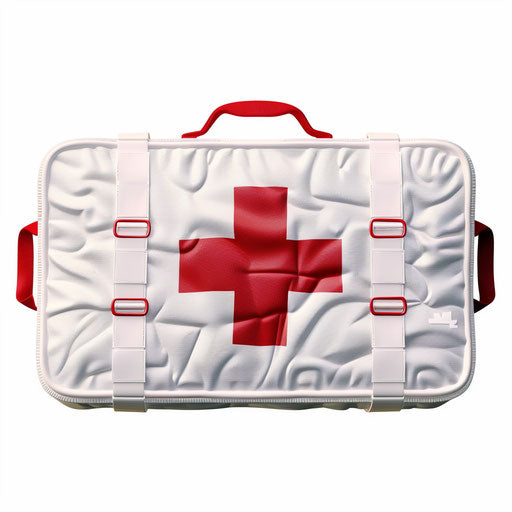 First aid clipart in photo realistic style with soft lighting and detailed textures