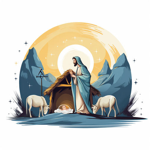 Minimalist style clipart of eating, on white background