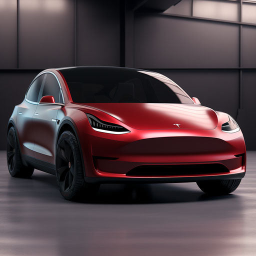 Luxury variant of Tesla Model Y with high-end finishes