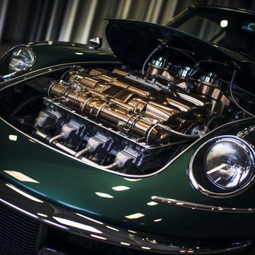 Supercharged Jaguar E Type Car