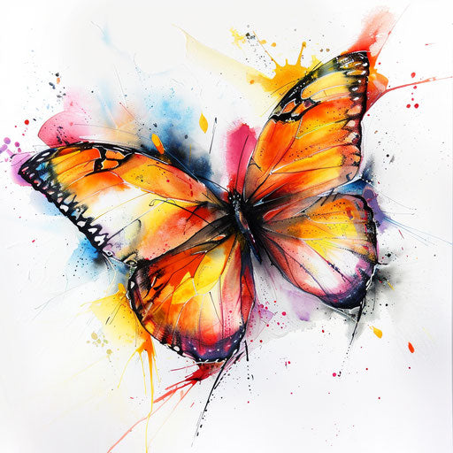 Vibrant 3d Butterfly Tattoo Master Files