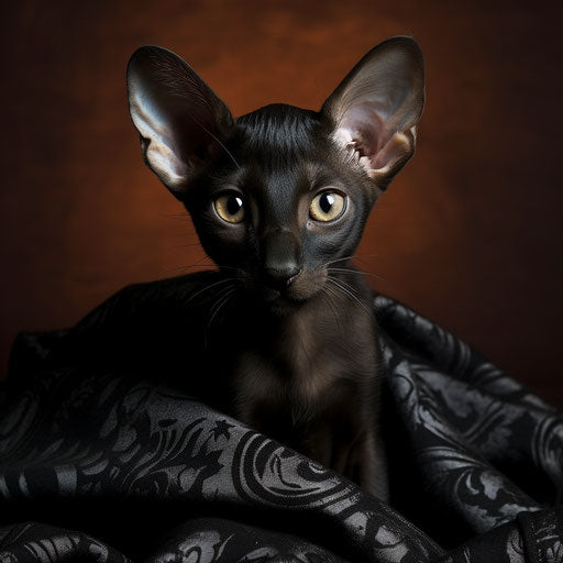 Oriental shorthair cat kitten