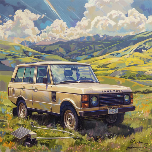 Eco-friendly 1980 Range Rover conversion running on biofuel