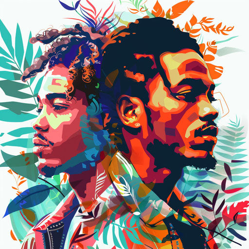 Realistic people clipart on plain white background