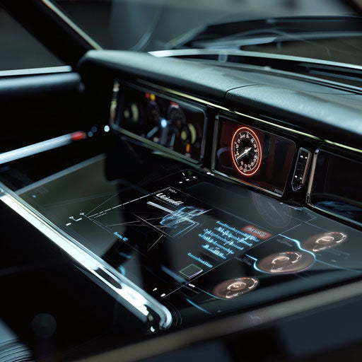 1969 Chevrolet Chevelle SS with holographic displays and AR windshield