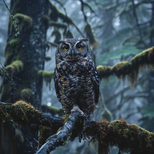 Northern Spotted Owl: Environmental Blog Visuals