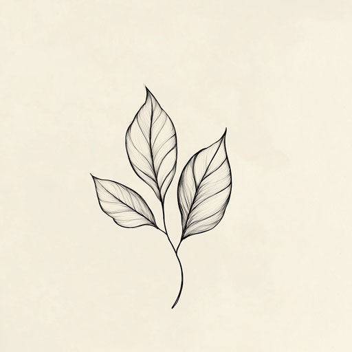 Flat tattoo sketch clipart for simple women's tattoos