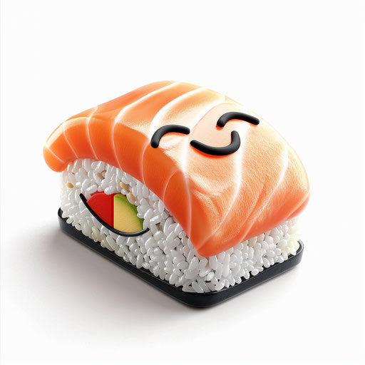 A sushi emoji
