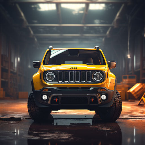 Front view of the classic Jeep Renegade