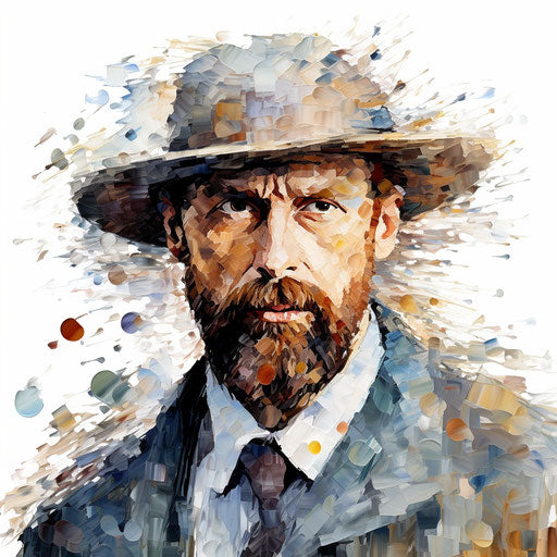 Information clipart in the style of Impressionistic Art