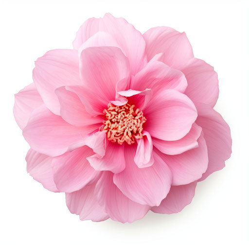 Pink flower, pentax k1000 style, high resolution