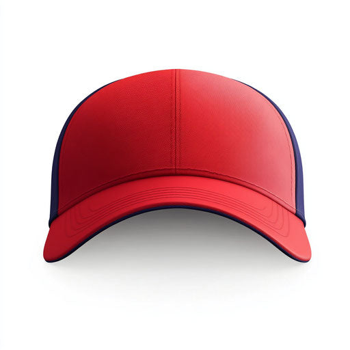 3D cap on flat white background, isolated clipart