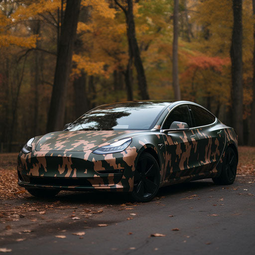 Tesla Model 3 Camouflage