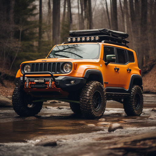 Classic Jeep Renegade: Chunky Tires