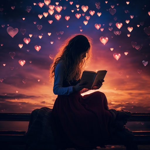 Love and song cover, melancholic atmosphere