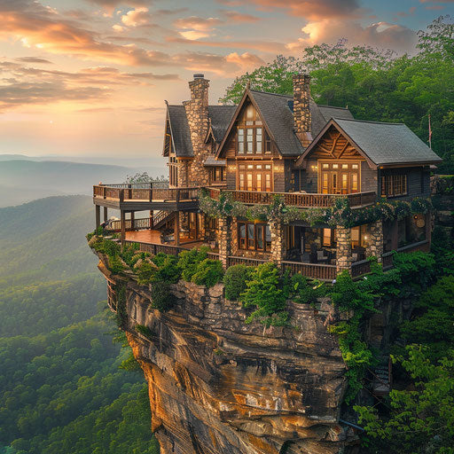 Beautiful home in the Appalachian mountains