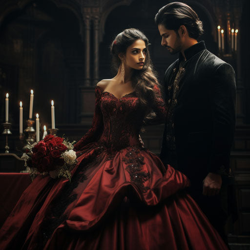 Her & Him Photography, in the Style of Gothic Romanticism