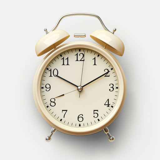 Realistic attendance clipart on flat white background