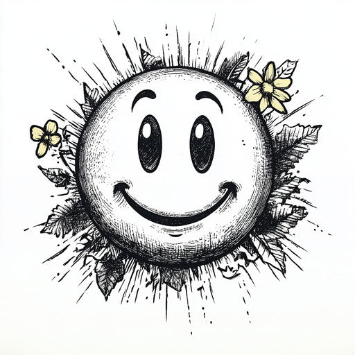 Bright Smiley Tattoo Tattoo Sketches