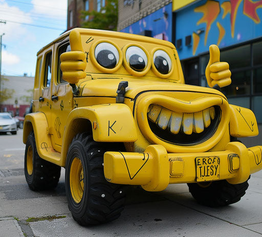 Yellow character giving thumbs up