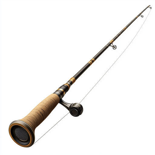 Realistic clipart of a fly fishing rod